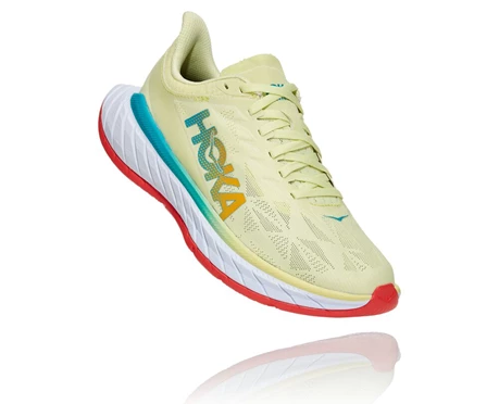 HOKA Carbon X 2 Stabila Löparskor Dam Gröna / Korall | WFB751906