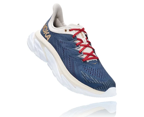 HOKA Clifton Edge Stabila Löparskor Dam Indigo | EVH384120