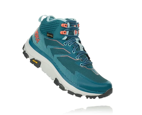 HOKA Toa Gore-tex Vandringsskor Dam Ljusturkos | QTZ631507