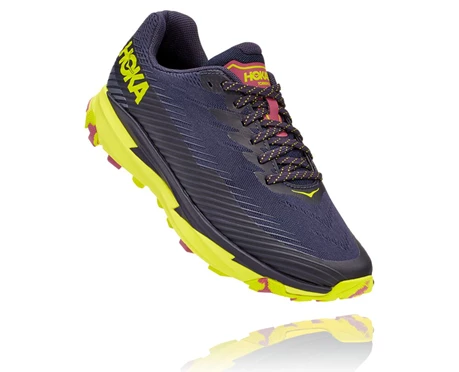 HOKA Torrent 2 Trail löparskor Dam Grå / Lila | GDH013542